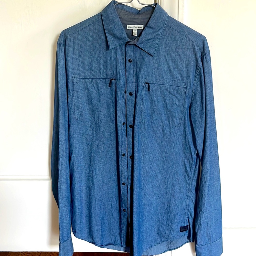 Calvin Klein Jeans. Casual dress shirt.